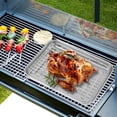 thumbnail image 4 of 2 Sets Baking Sheet With Wire Rack Pizza Pan Stainless Steel Cookie Sheet Baking Tray Oven Tray Meat Tray Sheet Pans For Baking, 4 of 9