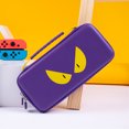 thumbnail image 3 of Étui de Transport Violet pour Nintendo Switch / OLED / Lite - Sac de Rangement Portable avec 10 Fentes pour Cartes de Jeu, Protection EVA Antichoc et Pochette en Maille pour Accessoires, 3 of 8