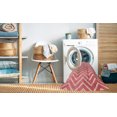 thumbnail image 2 of Ahgly Company Machine Washable Indoor Rectangle Transitional Pastel Pink Area Rugs, 2' x 3', 2 of 7