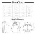 thumbnail image 3 of adviicd Femmes Shorts Casual Femmes Élastique Taille Fluide Jambe Large Short Noir, L, 3 of 4