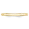 thumbnail image 3 of 10KY 2mm LTW Half Round Band Size 10.5 Size 10.5, 3 of 4