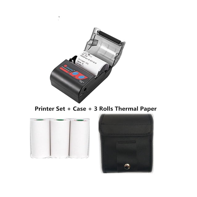 Inkless Portable Wireless Notes Printer 58mm Mini Bluetooth POS Thermal Receipt Printer Paper ,Easy to Use
