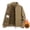 Style1-Khaki jackets for men, variant on Mceream Men's Polar Fleece Coat Loose Winter Thick Big Size Warm Workwear Jacket for Men Long Sleeve Zip Up Jacket with Pockets Plus Size Outwear Chaqueta Para El Frio HombreDark Gray XXL