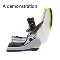 thumbnail image 4 of half bar desktop stapler, 40-sheet capacity, low force, compact size, 4 of 5