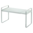 thumbnail image 1 of Unique Bargains Expandable Cabinet Shelf Organizers, Kitchen Counter Shelves, Stackable Counter Storage Shelf for Bathroom Pantry, Green, 1 of 6