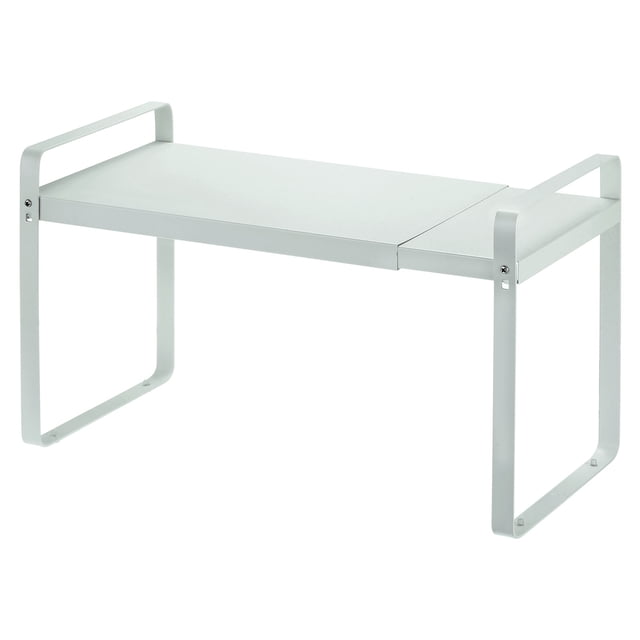 Unique Bargains Expandable Cabinet Shelf Organizers, Kitchen Counter Shelves, Stackable Counter Storage Shelf for Bathroom Pantry, Green