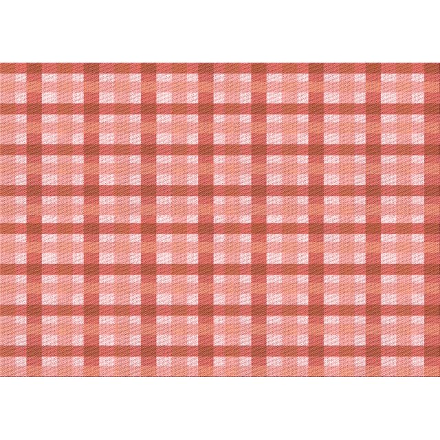 Ahgly Company Machine Washable Indoor Rectangle Transitional Light Salmon Pink Area Rugs, 5' x 7'