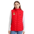 thumbnail image 3 of Lovzfmll Plus Size Heated Coat for Women, 8-Zone Heating Winter Jacket Red, 4XL, 3 of 8