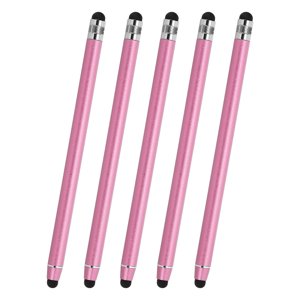 Uxcell Stylus Pens for Touch Screens, 2 in 1 High Sensitivity Universal Pen Pink
