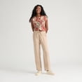 thumbnail image 2 of Mexx Women’s Soft Twill Pull-On Pant with Ruffle Trims, 2 of 5
