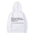 thumbnail image 5 of PMVFHDE Liquidation Chandails en Molleton Col Rond Filles Chandail à Capuchon Manches Longues Chandail en Molleton Doux Graphique Hoody Enfants Mignon Pulls Haut Vêtements pour Filles Blanc,140, 5 of 5