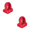 thumbnail image 1 of Wisewang Silicone Smartwatch Charging Stand Charger Holder Portable Small Tabletop Support Bedroom Electronics Supplies Red 2Set, 1 of 6