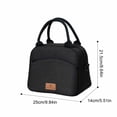 thumbnail image 3 of Yhmxh Kitchen Storage Pantry Organizers And Storage Kitchen Organizer Food Containers Meal Bag with Rice Insulation Bag Large Capacity Lunch Box Bag Water Proof Ice Bag Office Lunch Bag Bento Sack, 3 of 6
