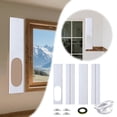 thumbnail image 2 of Smart Home Portable Air Conditioner Sliding Window Seal Sash Kit Adjustable Exhaust Hose Extension For Efficient Unit Installation, 2 of 4