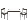 thumbnail image 4 of Mainstays Ensemble Table et Chaises pour Enfants 3 Pièces pour Tout-Petits et Enfants, Bois, Fini Expresso, 4 of 12