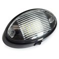 thumbnail image 5 of LED RV Exterior Porch Utility Light Oval 12v 300 Lumen Lighting Fixture Replacement Lighting for RVs Trailers Campers 5th Wheels Black Base Clear and Amber Lens (Black with on/Off Switch 1-Pack), 5 of 5