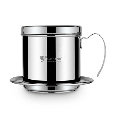 LYUMO Tasse en Acier Inoxydable Cafetière Filtre à Goutte à Goutte pour Café Vietnamien Infuseur (InfERGEN), Filtre à Café en Acier Inoxydable, Filtre à Goutte à Café Vietnamien