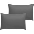 thumbnail image 2 of Cotton Metrics Travel Pillowcase Set of 2 Toddler Pillowcase Zipper Closure 800 Thread Count 100% Organic Cotton Pack of 2 Travel Size Pillow Cases Pillow Covers, 2 of 7