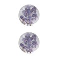 thumbnail image 4 of Baohd Exquisite Flower Crystal Ball Adding Elegance To Space Easily Portable Hydrangea purple 8cm 2Set, 4 of 6