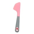 thumbnail image 2 of Oleegame 2PC Stainless Steel Cutlery Set Silicone Scraper Multifunctional Baking Tool High Temperature Resistant Scraper Pink, 2 of 3