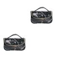 thumbnail image 1 of QualitChoice Modèle Sac Cosmétique Commode Femmes Sac de Rangement Sac de Transport Contenant le Type d'Organisateur de Maquillage de Voyage 3 2Set, 1 of 6