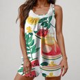 thumbnail image 3 of UPPADA Two Piece Tankini Swimsuits for Women High Waisted 2 Piece Bathing Suits Floral Print Tankini Set Tummy Control Modest Swimwear for Holiday Plus Size Tankini Swimsuits Multicolor,Xl, 3 of 6