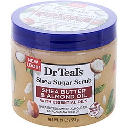 Shea Sugar Scrub - Shea Butter & Almond Oil With Essential Oils --538g/19oz