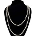 thumbnail image 4 of HAHDAXIA Long Collier de Perles Collier de Perles Imitation Collier de Perles des Années 1920 Collier de Perles Factices pour Mariage, 4 of 4