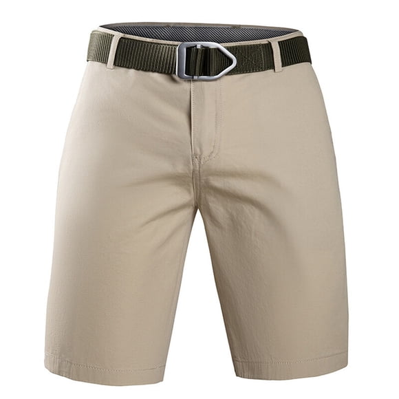 Yaoyar Men's Solid Color Loose Lightweight Five-Point Shorts Fashionable Casual Sporty Straight Leg Bottoms Versatile Daily Wear Short Pants Comfortable Shorts