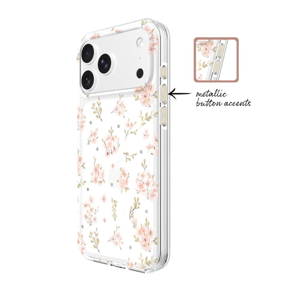 Petite Pink Floral Phone Case for iPhone 17 Pro Max - Walmart.ca