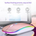 thumbnail image 2 of Wireless Mouse Rechargeable Wireless Mouse LED Wireless Mouse Portable Mobile Optical Office Mouse Slim Silent, 2 of 8