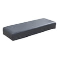 thumbnail image 3 of GROWTH TANK Bench cover for dining room waterproof stretchable removable upholstered kitchen Gray, 3 of 9