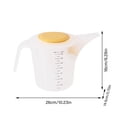 thumbnail image 3 of TIELUTT Measuring Pitcher Pour Cup with Cover Measuring Mixing Cup for Kitchen Baking Landscaping Watering Rabbit Tumbler Set Goblets Glassware for Women Oversized Mugs for Painting Drinking Glasses, 3 of 6