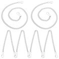 thumbnail image 3 of 6pcs Picture Hanging Chain Billboards Hanging Chains With Clasps Heavy Duty Chains, 3 of 8