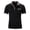 Black, variant on RKSTN Men's Polo Shirt Fashion Casual Button Down Polo Shirts Short Sleeve Plaid Colorblock Turndown T-Shirt Tops Slim Fit Basic Pullover Tees