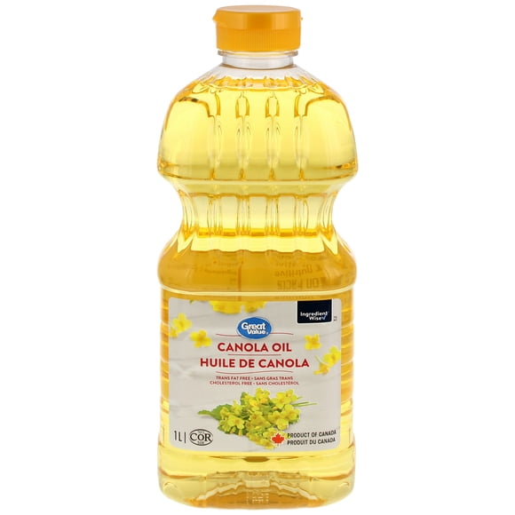 Great Value Huile de Canola 1L
