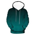 thumbnail image 4 of Rbaofujie Chandails à Capuche pour Hommes Décontractés Mode Chandails à Capuche Col Rond Imprimé Chandail à Enfiler Manches Longues Hauts Chandail Col Rond Chandail pour Hommes, 4 of 6