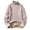 Beige, variant on Men's Solid Knit Turtleneck