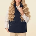 thumbnail image 4 of Wensltd Veste Athlétique Sans Manches pour Femmes à Manches Longues, Légère, d'Entraînement, Manteau Léger avec Poches, 4 of 6