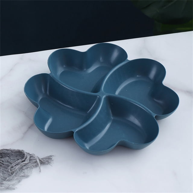 Dvkptbk Storage Segmented Candy Box Household Nut Box Dried Fruit Box Living Room Snack Box Plastic Fruit Box Snack Box Home Essentials