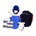thumbnail image 2 of jinwen 5 Pcs Équipement de Protection Taekwondo Protection Complète pour Entraînement de Sparring MMA TTG, 2 of 9
