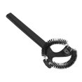 thumbnail image 4 of Brosse de Machine à Café, Résidu de Brosse de Machine à Café de Remplacement Tête Ronde Anti Échaudage pour Cuisine 58mm 21x7.8cm, 4 of 8