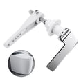thumbnail image 1 of Toilet Flush Handle Replacement Universal Fit Toilet Cistern Handle Chrome Metal, 1 of 11