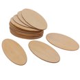 thumbnail image 1 of Natural Wooden Oval Plain Unfinished Birthday 80 x 40 pcs, 1 of 8