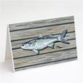 thumbnail image 1 of Carolines Treasures 8490GCA7P Cartes de Vœux et Enveloppes Mullet Fish on Pier - Lot de 8, 1 of 1