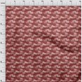 thumbnail image 4 of oneOone Coton Flex Rouge Tissu Galaxie Matière de Robe Tissu Imprimé Tissu au Mètre 40 Pouces de Large, 4 of 4