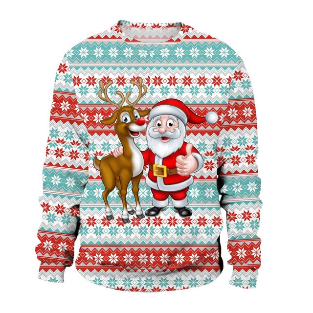 PMUYBHF Homme Chandail à Capuchon pour Homme Noir Hommes Automne et Hiver Décontracté Tendance Noël Imprimé Chandail à Col Rond Chandail à Capuchon Chandails pour Hommes Chandails à Capuchon à Fermeture Éclair devant