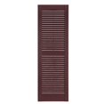 thumbnail image 1 of Perfect Persiennes IL501555260 Premier Persienne Extérieure Décorative, Bourgogne - 15 x 55 Po, 1 of 1
