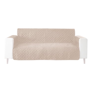 EGNMCR Décoration de Pièce, Housse de Canapé Réversible pour Coussin Housse de Canapé Sofa pour Chiens Protège-Meubles Résistant à l'Eau avec Bâtons en Mousse Sangles Élastiques pour Chats de Compagnie Housses de Canapé