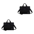 thumbnail image 1 of Decodeary Canvas Crossbody Bag Versatile Accessory For Women Gift Fashionable Accessory Handbags For Women black 2Set, 1 of 6